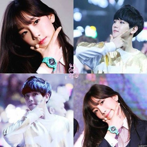 ByunTae, Pasangan Baekhyun EXO dan Taeyeon SNSD yang Bikin Gemes ByunTae, Pasangan Baekhyun EXO dan Taeyeon SNSD yang Bikin Gemes