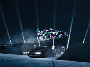 Ketika Ken Block Drifting di Kegelapan