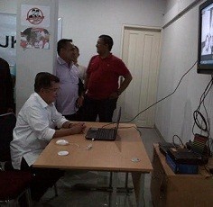 JK Terima Dukungan WNI di Mesir Lewat Teleconference