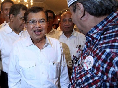 JK Hadiri Deklarasi Dukungan Para Pengusaha