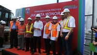 Proyek Monorel Mandek, Ahok Semprot Jakarta Monorail