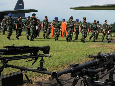 Dirlatgab TNI Tinjau Kesiapan Latgab TNI 2014