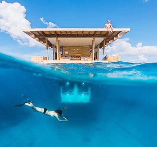 Di Hotel Ini Anda Bisa Tidur Bersama Ikan Ikan Laut Tanzania