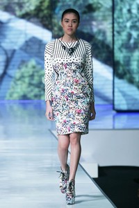 Sofie Urban Morphology. Jakarta Fashion & Food Festival 2014 at Grand Ballroom Harris Hotel. Kelapa Gading. Jakarta. [Foto: Mohammad Abduh/Wolipop]