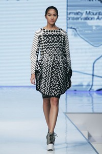 Sofie Urban Morphology. Jakarta Fashion & Food Festival 2014 at Grand Ballroom Harris Hotel. Kelapa Gading. Jakarta. [Foto: Mohammad Abduh/Wolipop]