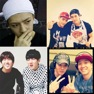 Selca Kompak Sehun EXO dan G-Dragon, Kangin SuJu Sibuk Main Bisbol