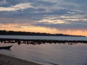 Ini Pulau Tanjung Datok di Kalbar yang Dipasangi Tiang Pancang oleh Malaysia