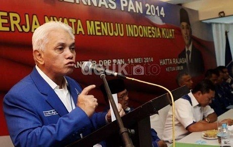 Menghadap Istri Gus Dur, Hatta Rajasa Minta Nasihat dan Doa