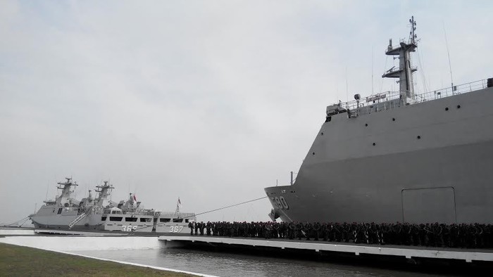23 Kapal Perang TNI Akan Hadapi Ranjau di Perairan Surabaya