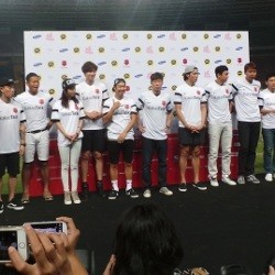 Hiks... Running Man Batalkan Latihan di Asian Dream Cup 2014 Hari Pertama