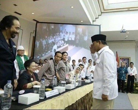 Gerindra: Hormat Militer ke Mega, Prabowo Tak Punya Dendam