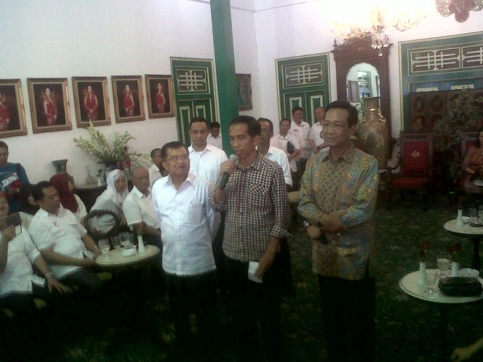 Temui Jokowi-JK, Sultan: Saya Netral, Soal Pilihan itu Rahasia