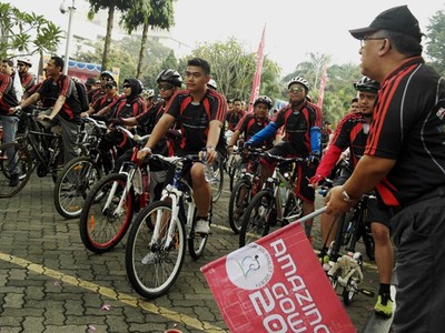 Kemenparekraf Dukung Amazing Gowes 2014