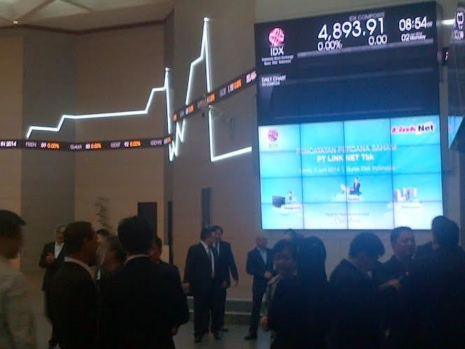 Saham Link Net Sempat Melonjak 50% ke Rp 2.400