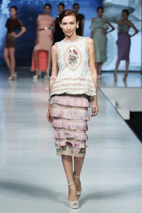 Resnha Adiatmadiraksa Supreme Style. Jakarta Fashion & Food Festival 2014 at Grand Ballroom Harris Hotel. Kelapa Gading. Jakarta. [Foto: Mohammad Abduh/Wolipop]