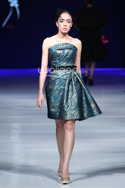 Albert Yanuar Supreme Style. Jakarta Fashion & Food Festival 2014 at Grand Ballroom Harris Hotel. Kelapa Gading. Jakarta. [Foto: Mohammad Abduh/Wolipop]