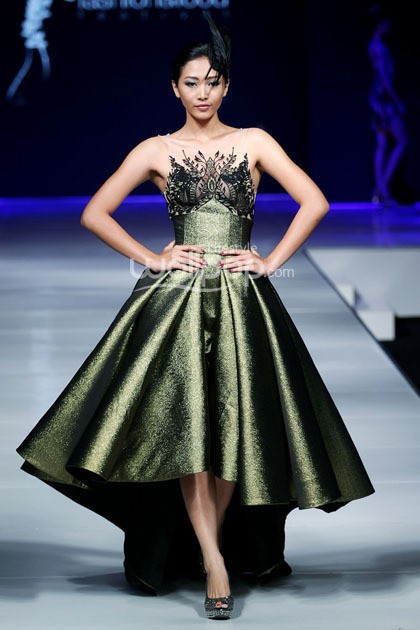 Albert Yanuar Supreme Style. Jakarta Fashion & Food Festival 2014 at Grand Ballroom Harris Hotel. Kelapa Gading. Jakarta. [Foto: Mohammad Abduh/Wolipop]