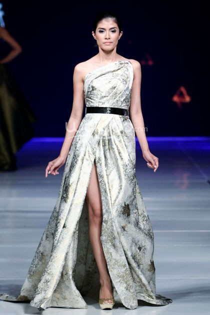 Albert Yanuar Supreme Style. Jakarta Fashion & Food Festival 2014 at Grand Ballroom Harris Hotel. Kelapa Gading. Jakarta. [Foto: Mohammad Abduh/Wolipop]