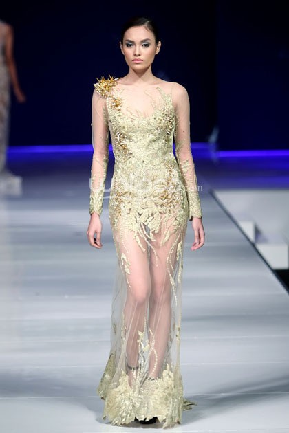 Albert Yanuar Supreme Style. Jakarta Fashion & Food Festival 2014 at Grand Ballroom Harris Hotel. Kelapa Gading. Jakarta. [Foto: Mohammad Abduh/Wolipop]