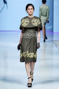 Andreas Odang Supreme Style. Jakarta Fashion & Food Festival 2014 at Grand Ballroom Harris Hotel. Kelapa Gading. Jakarta. [Foto: Mohammad Abduh/Wolipop]