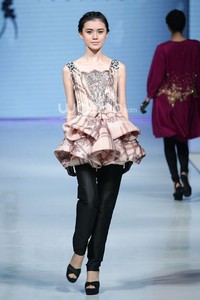 Andreas Odang Supreme Style. Jakarta Fashion & Food Festival 2014 at Grand Ballroom Harris Hotel. Kelapa Gading. Jakarta. [Foto: Mohammad Abduh/Wolipop]