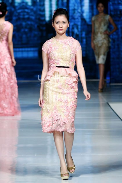 Imelda Kartini Supreme Style. Jakarta Fashion & Food Festival 2014 at Grand Ballroom Harris Hotel. Kelapa Gading. Jakarta. [Foto: Mohammad Abduh/Wolipop]