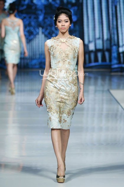 Imelda Kartini Supreme Style. Jakarta Fashion & Food Festival 2014 at Grand Ballroom Harris Hotel. Kelapa Gading. Jakarta. [Foto: Mohammad Abduh/Wolipop]