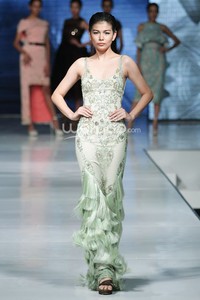 Resnha Adiatmadiraksa Supreme Style. Jakarta Fashion & Food Festival 2014 at Grand Ballroom Harris Hotel. Kelapa Gading. Jakarta. [Foto: Mohammad Abduh/Wolipop]