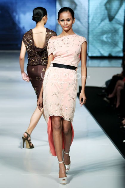 Resnha Adiatmadiraksa Supreme Style. Jakarta Fashion & Food Festival 2014 at Grand Ballroom Harris Hotel. Kelapa Gading. Jakarta. [Foto: Mohammad Abduh/Wolipop]