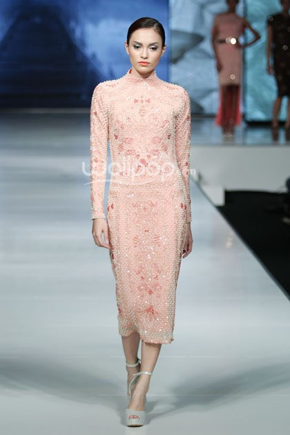 Resnha Adiatmadiraksa Supreme Style. Jakarta Fashion & Food Festival 2014 at Grand Ballroom Harris Hotel. Kelapa Gading. Jakarta. [Foto: Mohammad Abduh/Wolipop]