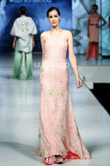 Resnha Adiatmadiraksa Supreme Style. Jakarta Fashion & Food Festival 2014 at Grand Ballroom Harris Hotel. Kelapa Gading. Jakarta. [Foto: Mohammad Abduh/Wolipop]