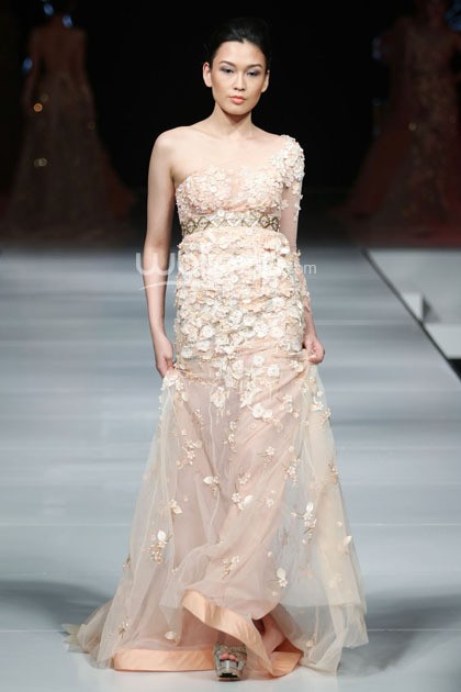 Soko Wiyanto Supreme Style. Jakarta Fashion & Food Festival 2014 at Grand Ballroom Harris Hotel. Kelapa Gading. Jakarta. [Foto: Mohammad Abduh/Wolipop]