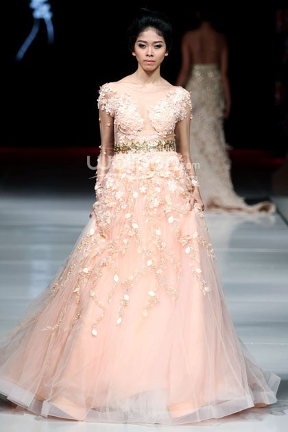 Soko Wiyanto Supreme Style. Jakarta Fashion & Food Festival 2014 at Grand Ballroom Harris Hotel. Kelapa Gading. Jakarta. [Foto: Mohammad Abduh/Wolipop]