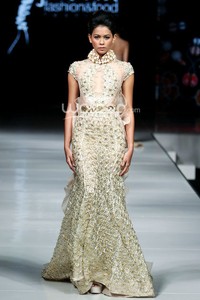 Soko Wiyanto Supreme Style. Jakarta Fashion & Food Festival 2014 at Grand Ballroom Harris Hotel. Kelapa Gading. Jakarta. [Foto: Mohammad Abduh/Wolipop]