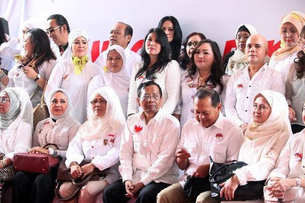 Mahfud Md Imbau Relawan Prabowo-Hatta Tak Lakukan Kampanye Hitam