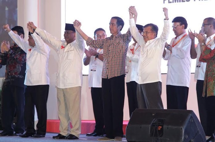 Ini Kata Jokowi Soal Sikap Kakunya di Acara Deklarasi Damai