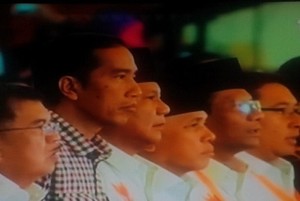 Kakunya Jokowi di Acara Deklarasi Kampanye Damai Pilpres 2014