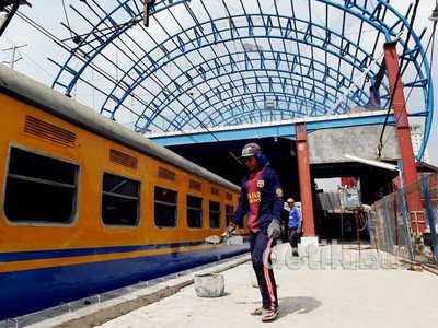 Stasiun Palmerah Direnovasi