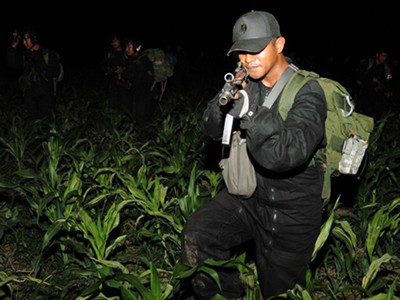 Mengintip Latihan Operasi Senyap Prajurit TNI