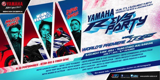 Warga Bandung, Jadilah Saksi Mata Kemunculan Perdana Yamaha R25 Sabtu Ini!