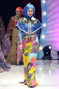 Dian Pelangi Trunk Show 2014 Sisterhood & Hijabella Day at Senayan City. Jakarta. [Foto: Mohammad Abduh/Wolipop]
