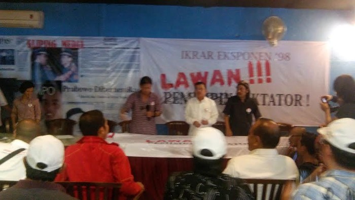 Eksponen 98 Minta TNI Buka Berkas Penculikan