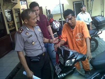 Gagal Curi Motor, Fikir Babak Belur Dimassa