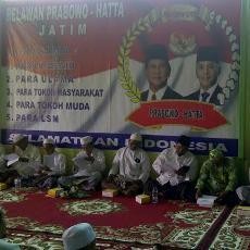 Forum Ulama Habaib Jatim Jatuhkan Pilihan ke Prabowo