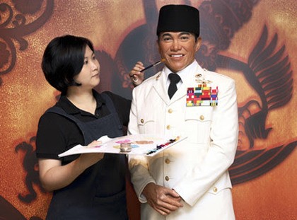 Senyum Sumringah Bung Karno di Madame Tussauds Hong Kong