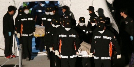 Satu Jasad Korban Feri Korsel Ditemukan Hanyut Sejauh 40 Km