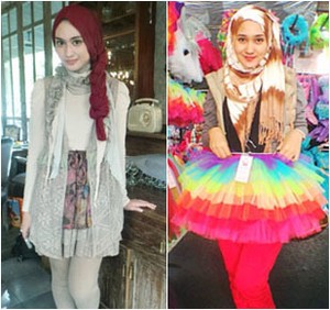 Hijab Style: Dos & Donts Padu Padan Rok Mini dengan Celana