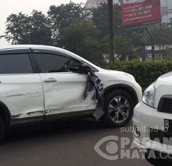 Kecelakaan Contra Flow di Tol Kebon Jeruk, Lalin Macet 1 KM