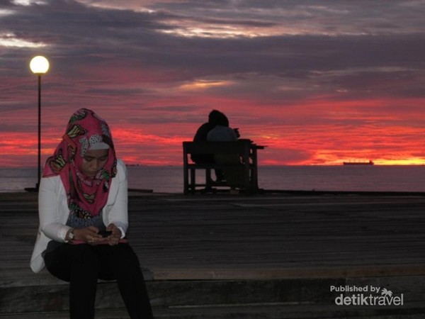 Ini Sunset Romantis Selain Di Losari Makassar