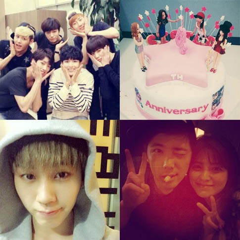 SISTAR Rayakan Ulang Tahun, Hongki FT Island Mesra dengan Fujii Mina